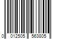 Barcode Image for UPC code 0012505563805