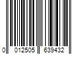 Barcode Image for UPC code 0012505639432