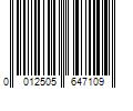 Barcode Image for UPC code 0012505647109