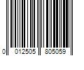 Barcode Image for UPC code 0012505805059