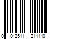 Barcode Image for UPC code 0012511211110