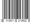 Barcode Image for UPC code 0012511213602