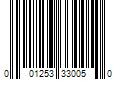 Barcode Image for UPC code 001253330050