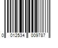 Barcode Image for UPC code 0012534009787