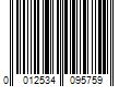 Barcode Image for UPC code 0012534095759