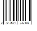 Barcode Image for UPC code 0012534332489