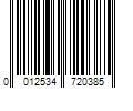 Barcode Image for UPC code 0012534720385