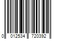 Barcode Image for UPC code 0012534720392