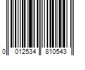 Barcode Image for UPC code 0012534810543