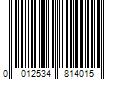 Barcode Image for UPC code 0012534814015