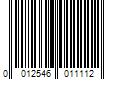 Barcode Image for UPC code 0012546011112