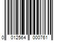 Barcode Image for UPC code 0012564000761