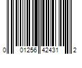 Barcode Image for UPC code 001256424312