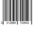 Barcode Image for UPC code 0012569700543