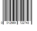 Barcode Image for UPC code 0012569722743