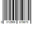 Barcode Image for UPC code 0012569819870