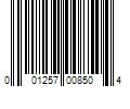 Barcode Image for UPC code 001257008504