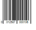 Barcode Image for UPC code 0012587000106