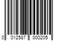 Barcode Image for UPC code 0012587000205