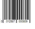 Barcode Image for UPC code 0012587000809