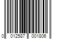 Barcode Image for UPC code 0012587001806