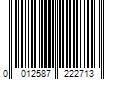 Barcode Image for UPC code 0012587222713