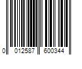 Barcode Image for UPC code 0012587600344