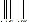 Barcode Image for UPC code 0012611378010