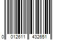 Barcode Image for UPC code 0012611432651