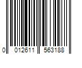 Barcode Image for UPC code 0012611563188