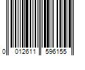 Barcode Image for UPC code 0012611596155