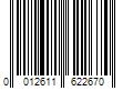 Barcode Image for UPC code 0012611622670