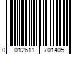 Barcode Image for UPC code 0012611701405