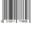 Barcode Image for UPC code 0012611778698