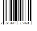 Barcode Image for UPC code 0012611870835