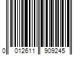 Barcode Image for UPC code 0012611909245