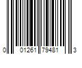 Barcode Image for UPC code 001261794813