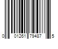 Barcode Image for UPC code 001261794875