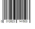 Barcode Image for UPC code 0012623141503