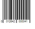 Barcode Image for UPC code 0012642000041