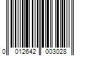 Barcode Image for UPC code 0012642003028