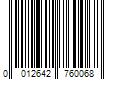 Barcode Image for UPC code 0012642760068