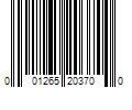 Barcode Image for UPC code 001265203700