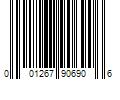 Barcode Image for UPC code 001267906906