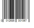 Barcode Image for UPC code 0012685001067