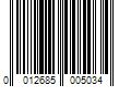 Barcode Image for UPC code 0012685005034