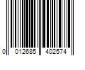 Barcode Image for UPC code 0012685402574