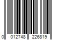 Barcode Image for UPC code 0012748226819