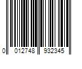 Barcode Image for UPC code 0012748932345