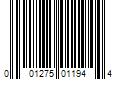 Barcode Image for UPC code 001275011944